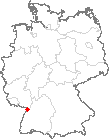 Karte Hagenbach, Pfalz